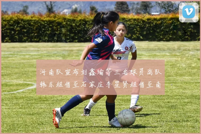 河南队宣布刘鑫瑜等三名球员离队韩东租借至石家庄李星贤租借至南通