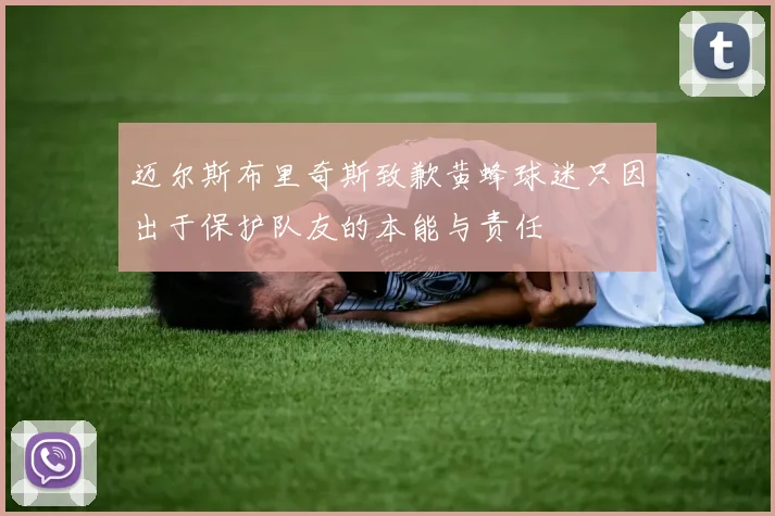 迈尔斯布里奇斯致歉黄蜂球迷只因出于保护队友的本能与责任